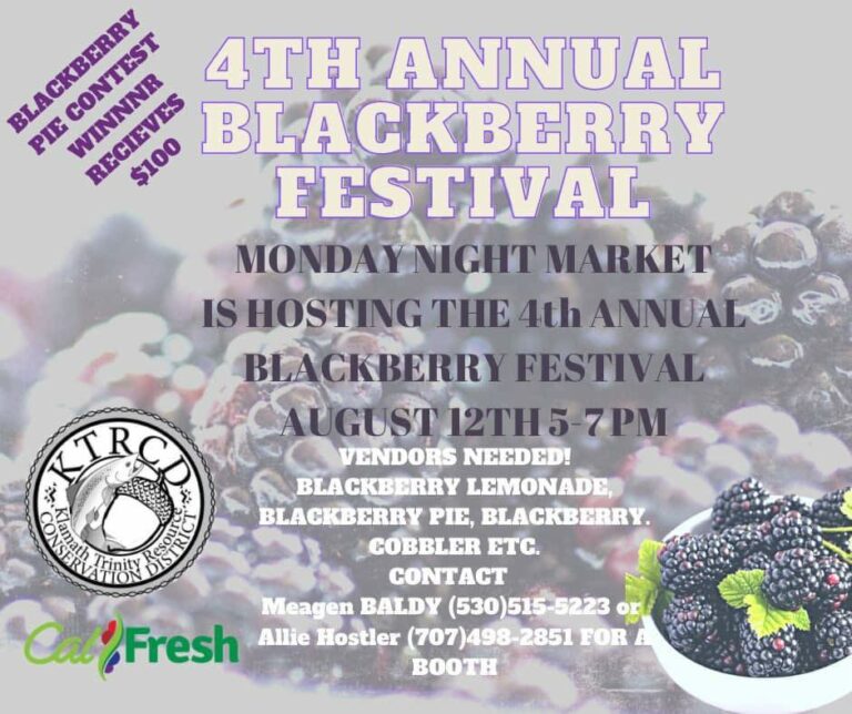 Blackberry Festival – 4th Annual